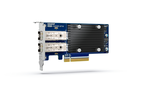 2PORT SFP+10GBE NW EXP CARD LOWPROFILE FORMFACTOR PCIEGEN3X8 – Qnap