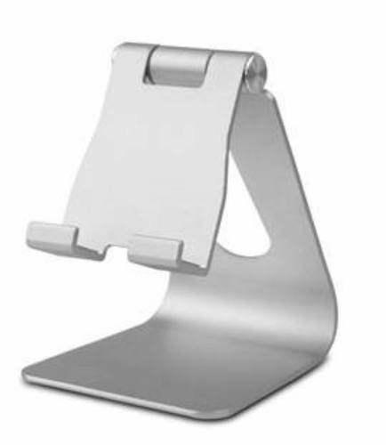 Aluminium Adjustable Tablet Stand - Silver – JLC
