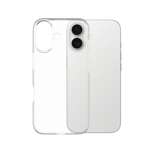 SAFE. BY TPU CASE TRANSPARENT I TRANSPARENT IPHONE 17 (BULK) – PanzerGlass