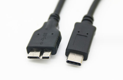 JLC V700 Type C (Male) to Micro B (Male) Cable � 0.3M � Black – JLC