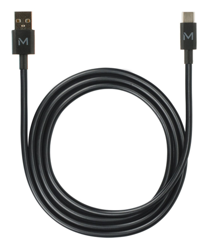 ENERGIA CABLE - USB A / USB C 1M - BLACK – Mobilis