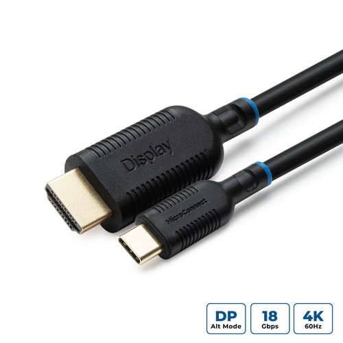 USB-C HDMI Cable 1m – MicroConnect