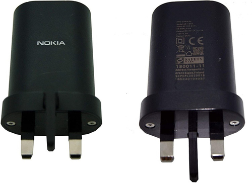 Nokia UK USB Travel Plug 3A Black – JLC