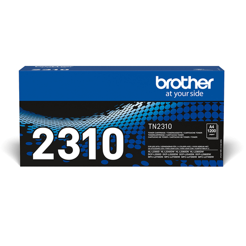 TN-2310 toner zwart standard capacity 1.200 pagina's 1-pack – Brother