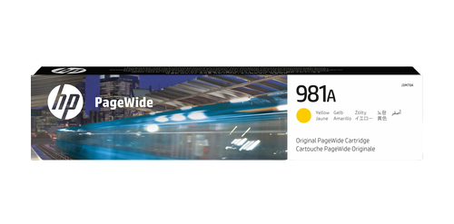 INK CARTRIDGE 981A YELLOW – HP Inc