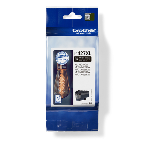 Black Ink Cartridge - 6000 Pages – Brother
