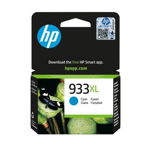 HP 933XL CYAN OFFICEJET INK SINGLE UNIT – HP Inc