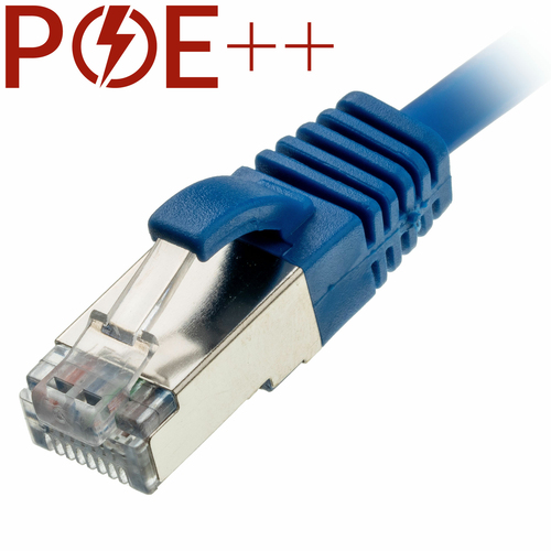 2m Cat6a RJ45 Blue U/FTP LSOH 30AWG Slim Snagless Booted Patch Lead – Cablenet