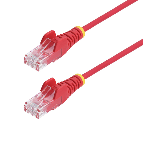 2m Red Slim CAT6 Ethernet Cable – StarTech.com