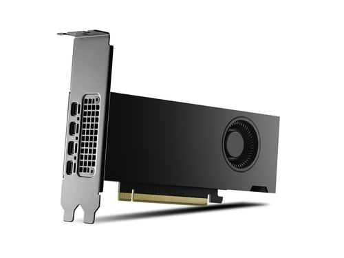 PNY RTX2000 Ada Professional Graphics Card, 16GB DDR6, 4 Mini DP, 2816, CUDA Cores, Dual-Slot, Low Profile, OEM (Brown Box) – PNY