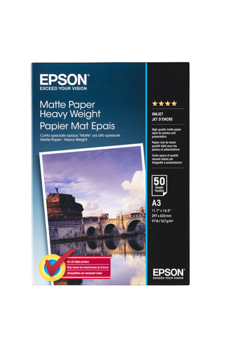 PAPER A3 MATTE HEAVYWEIGHT – Epson