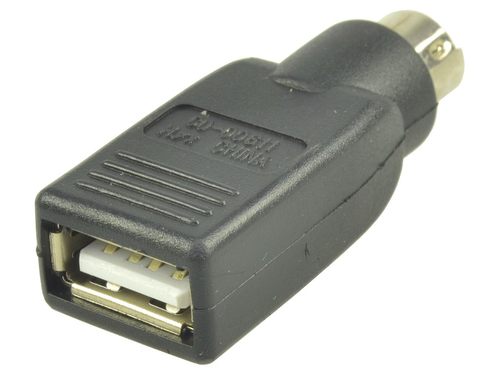 PS/2 Male to USB Type A Female Adapter – PSA