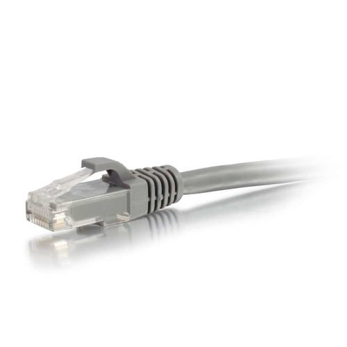 50m Cat6 Booted Unshielded (UTP) Network Patch Cable - Grey – Legrand