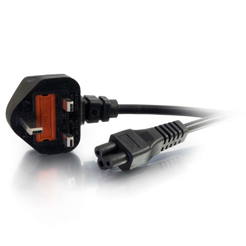 0.5m UK Laptop Power Cord (BS 1363 to IEC 60320 C5) – Legrand