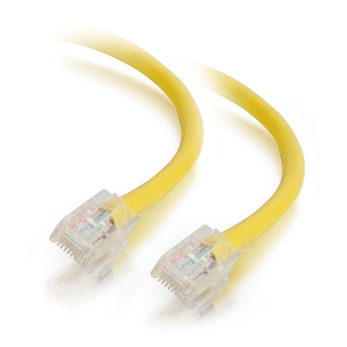 0.5m Cat5e Non-Booted Unshielded (UTP) Network Patch Cable - YellowFor network adapters- hubs- switches- routers- DSL/cable modems- patch panels and other high performance networking applications. – Legrand