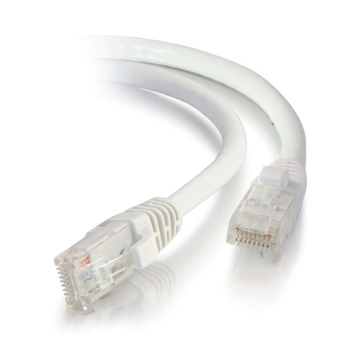 5m Cat5e Booted Unshielded (UTP) Network Patch Cable - White – Legrand