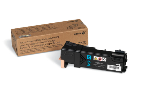HIGH CAP TONER 2500P CYAN F/ PHASER 6505 – Xerox
