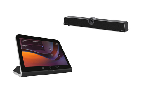 TEAMS RXV81 VIDEO COLLABORATION BAR (MTRFA) BUNDLE 10 WITH RX-PAD ROOM TOUCH CON – AUDIOCODES