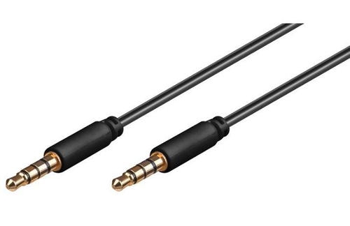 MALE TO MALE AUDIO CABLE 0,5M – MicroConnect