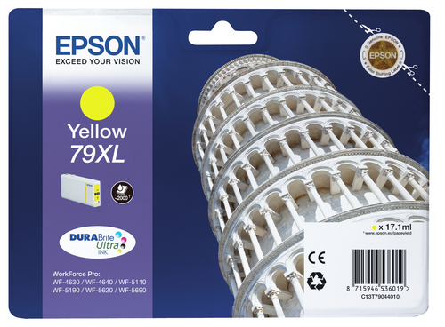 SINGLEPACK YELLOW 79XLDURABRITE YELLOW 79XL DURABRITE ULTRA K – Epson