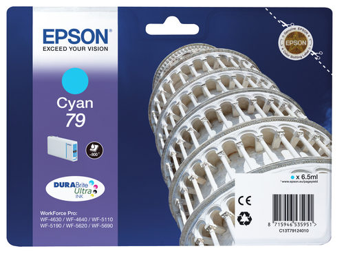 SINGLEPACK CYAN 79 DURABRITE CYAN 79 DURABRITE ULTRA K – Epson
