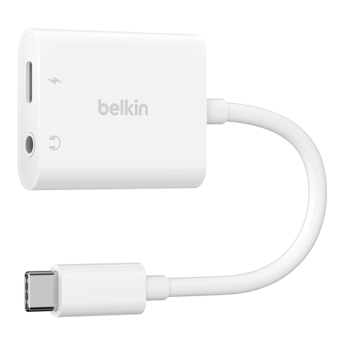 3.5MM AUDIO + USB-C CHARGE ADAPT – Belkin Components