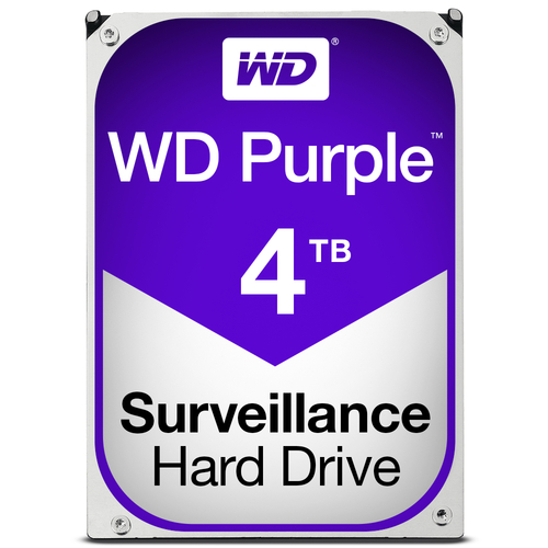 INCHWD PURPLE 4TB CCTV / SURVEILLANCE CLASS 3.5' INCH INCH' DESKTOP SATA 6Gb/SEC INTERNAL HDD INCH – Western Digital
