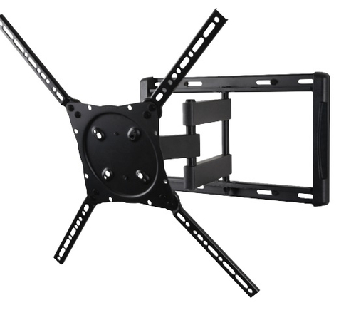 Full-Motion Tilting Wall Mount 42" - 75" Black Maximum Weight 48kg – Peerless