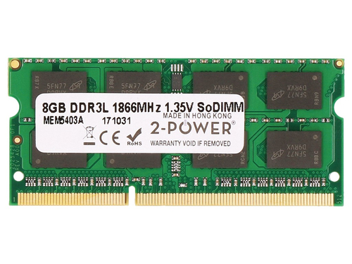 8GB PC3-14900 1866MHz 1.35V SODIMM – PSA
