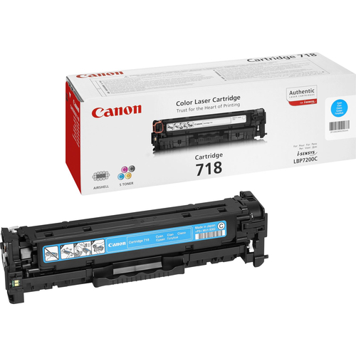 CYAN 718 TONER F/ LPB 7200CDN – Canon