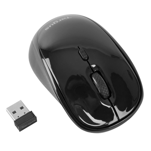 WIRELESS LASER MOUSE BLACK/GREY – Targus