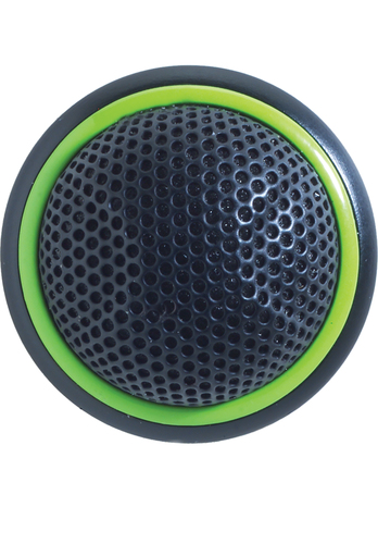 ROUND MINIATURE BOUNDARY MICROPHONE, OMNIDIRECTIONAL, LED LIGHT RING, 5-PIN XLR, – shure
