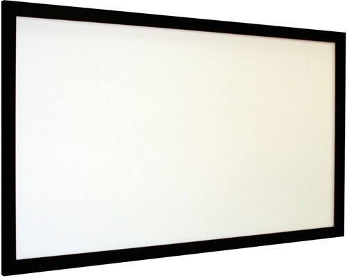 Fixed Frame 200cm x 112.5cm Viewing Area 90" Diagonal 16:9 Format Matte White Frame Vision Light Series – Draper