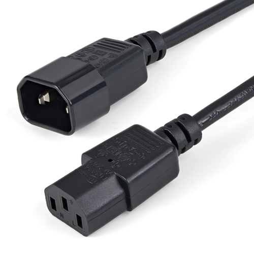 StarTech.com 1m C14 to C13 Power Cord – StarTech.com