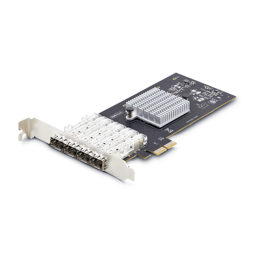 4-PORT GBE SFP NETWORK CARD - FIBER OPTIC GIGABIT NIC/CONTROLL – StarTech.com