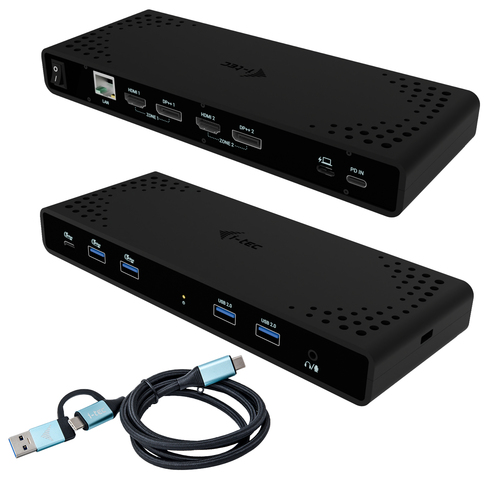 i-tec Universal Dual 4K Dock Power Deliv – ITEC