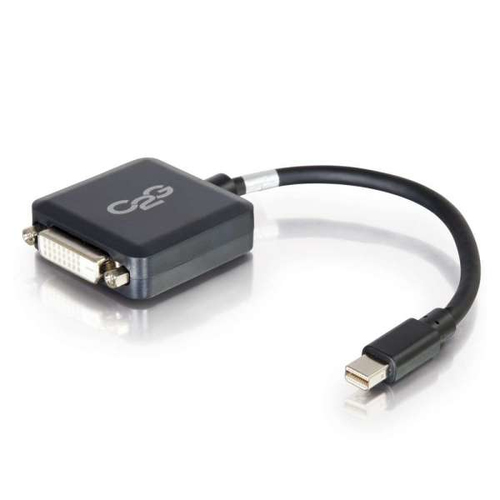 20cm Mini DisplayPort Male to Single Link DVI-D Female Adapter Converter - BlackAdapt the Mini DisplayPort or Thunderbolt(TM) output of a computer so that it may be connected to a computer monitor which accepts a DVI-D input – Legrand