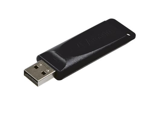 Verbatim STORE N GO SLIDER 16GB BLACK – Verbatim