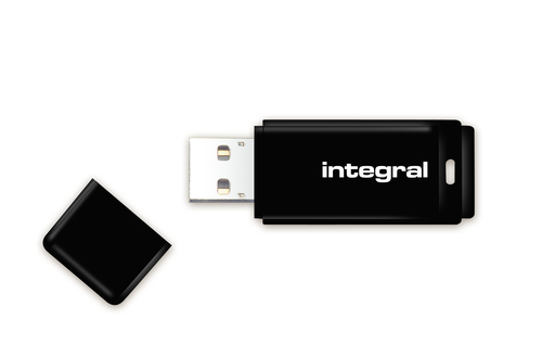 Integral 8 GB USB 2.0 Flash Drive - Black – Integral Memory