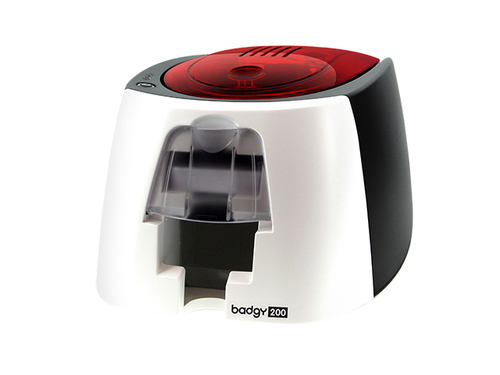 1x Badgy200 Printer 1x CLR Rib – Evolis
