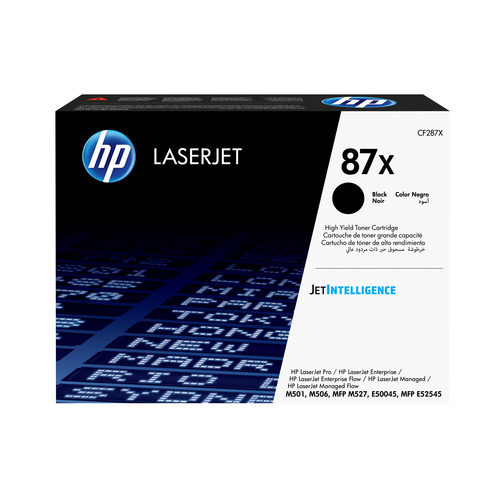 TONER CARTRIDGE 87X BLACK – HP Inc