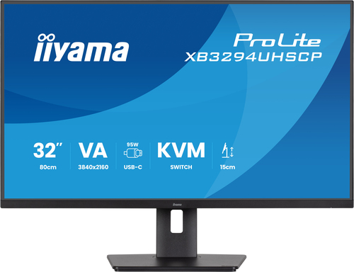 iiyama XB3294UHSCP-B1 32 VA LCD USB-C D – Iiyama