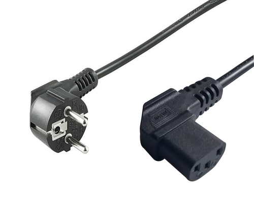 POWER CORD 3M BLACK IEC320 – MicroConnect