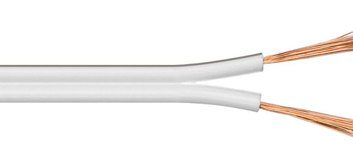 LOUDSPEAKER CABLE, 100M, WHITE – MicroConnect