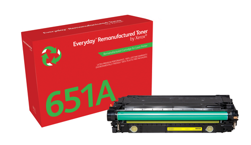 TONER YELLOW CARTRIDGE EQUIVALENT TO HP 651A/650A/ – Xerox