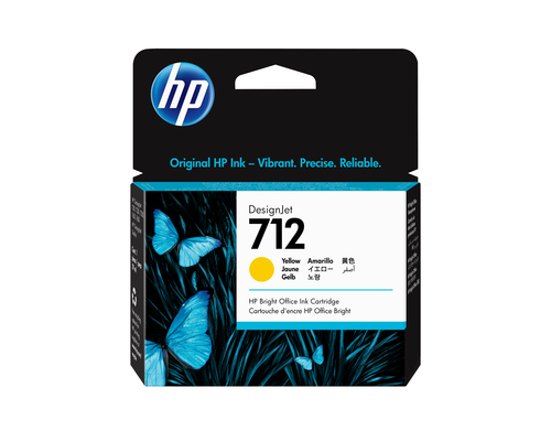HP 712 29-ML YELLOW DESIGNJET K CARTRIDGE – HP Inc
