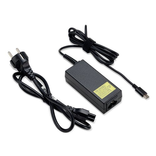 ADAPTATEUR 65W TYPE-C ACER NOIR prise FR – Acer
