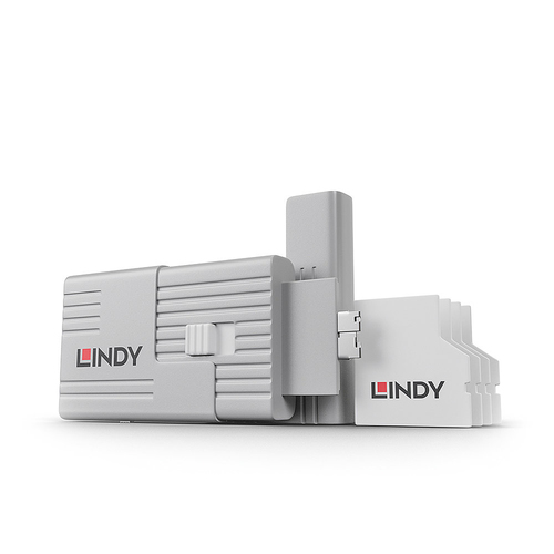 SD PORT BLOCKER KEY-PACK OF 4 B LOCKERS WHITE – Lindy