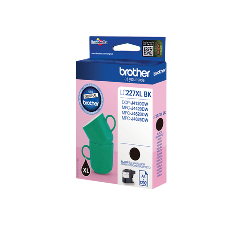 LC-227XLBK BLACK INK CARTRIDGE 1200 PAGES ISO STANDARDS 24711 – Brother