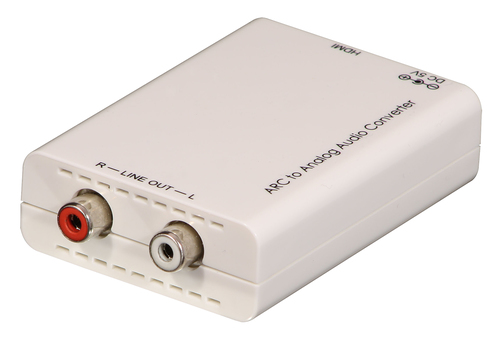 HDMI ARC DAC-CONVERTS HDMI ARC TO ANALOGUE AUDIO – Lindy